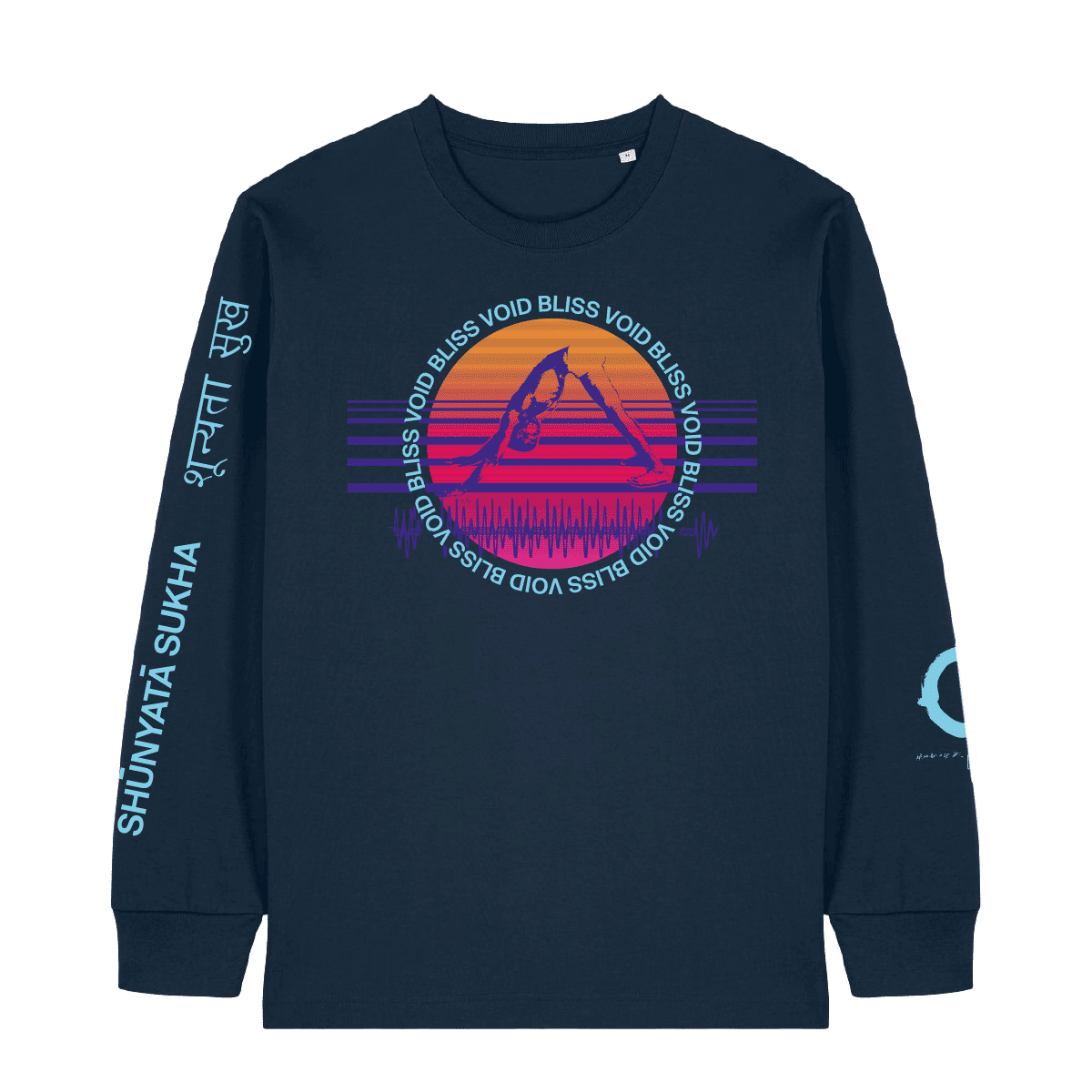 JIVAMUKTI – LONGSLEEVE – VOID / BLISS – Navy