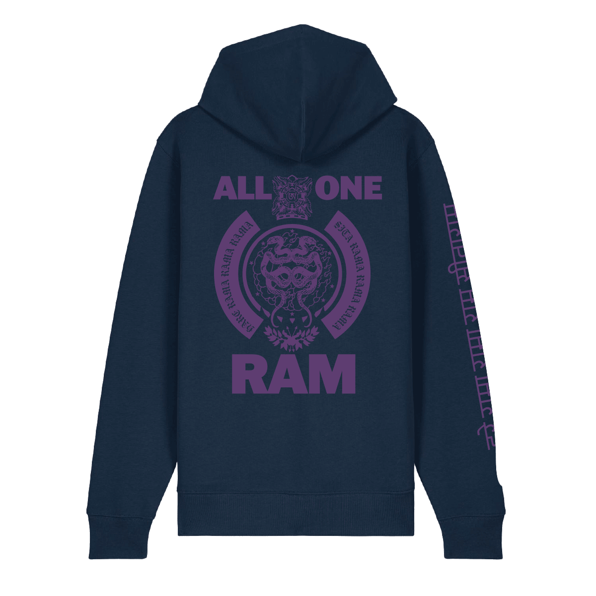 JIVAMUKTI – ZIPPER – ALL ONE RAM – NAVY
