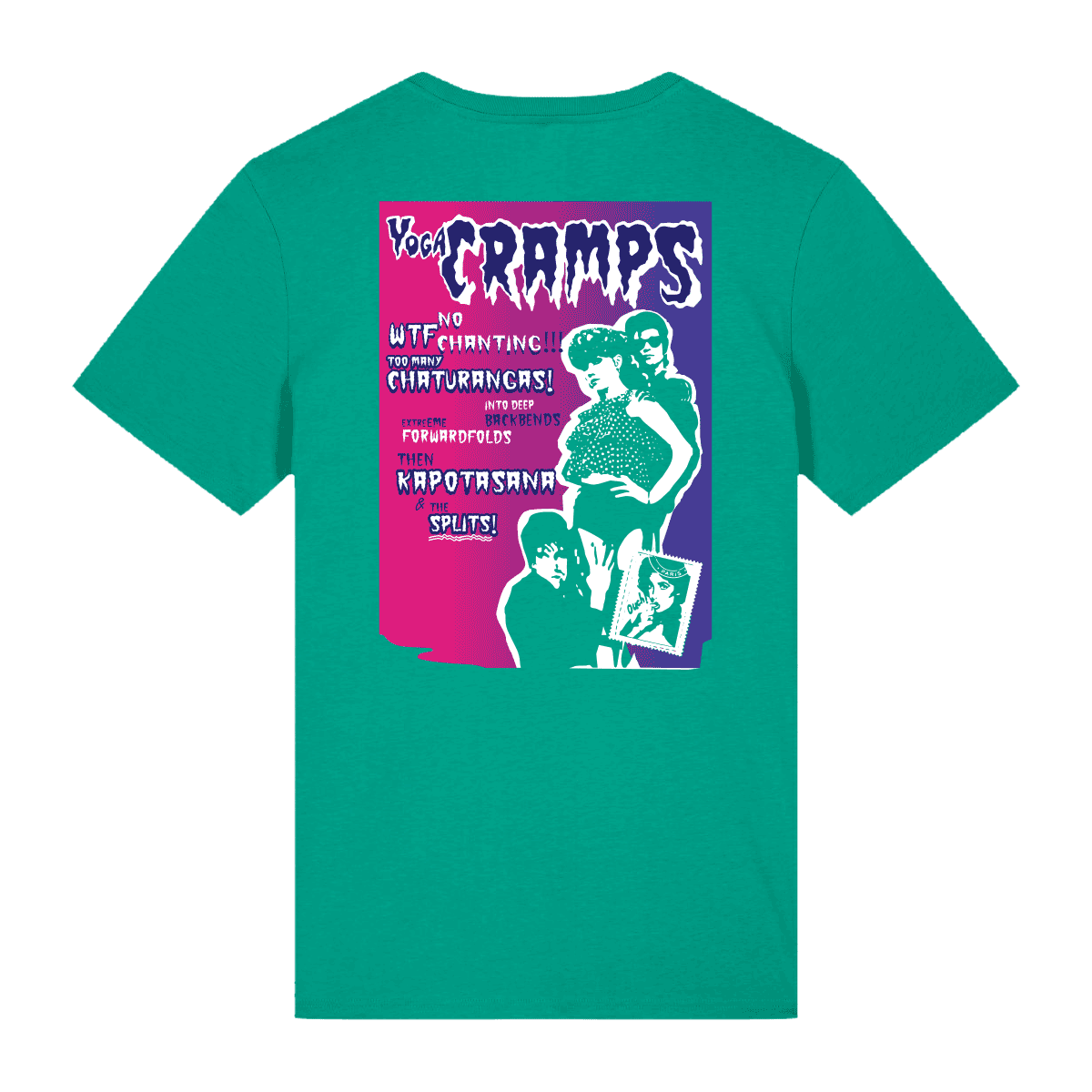 JIVAMUKTI – SHIRT – CRAMPS – GREEN