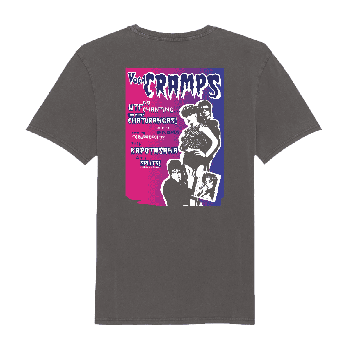 JIVAMUKTI – SHIRT – CRAMPS – GREY