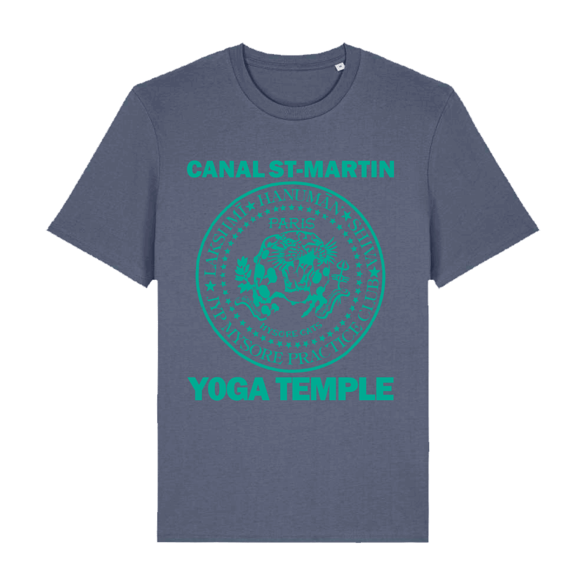 JIVAMUKTI – SHIRT – MYSORE CATS – GREY