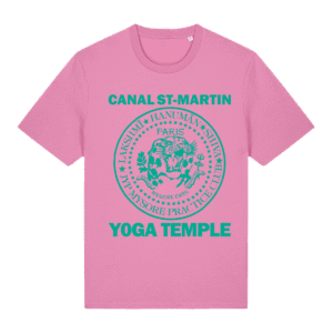 JIVAMUKTI - SHIRT - MYSORE CATS - COTTON PINK