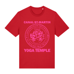 JIVAMUKTI - SHIRT - MYSORE CATS - RED